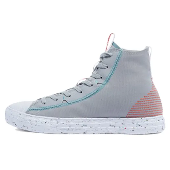 Converse Chuck Taylor All Star Canvas Shoes Unisex High-top Grey/White/Red