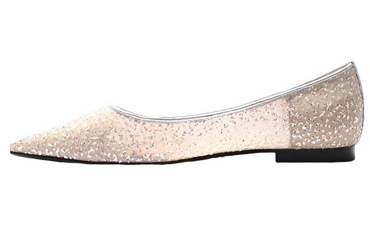 STEVE MADDEN Симедановая сетка с острым носом для отдыха туфли женский абрикос