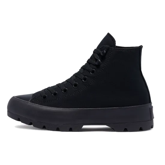 Converse Women's Chuck Taylor All Star Lugged High 'Black Monochrome'