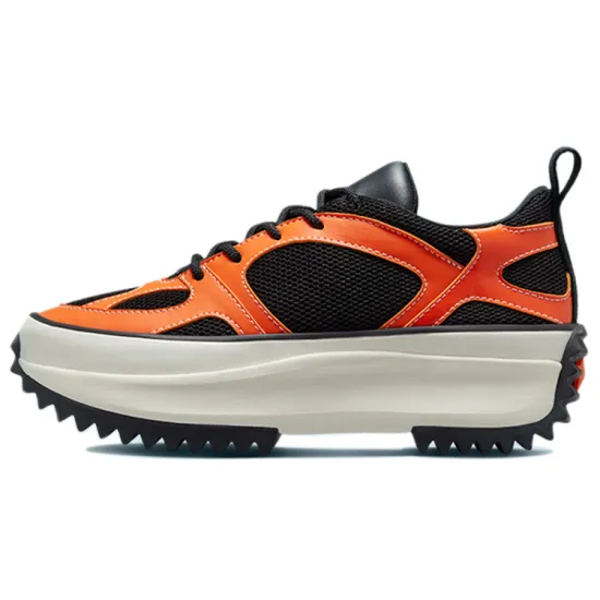 Converse Run Star Veloz Canvas Shoes Unisex Low-top Orange/Black