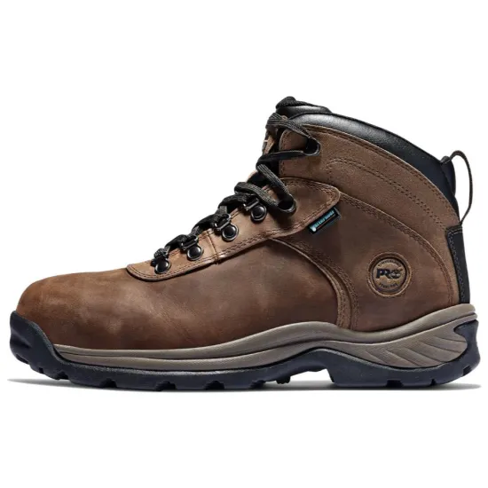 Timberland Pro Flume Work Steel Toe Waterproof Work Boot 'Brown'