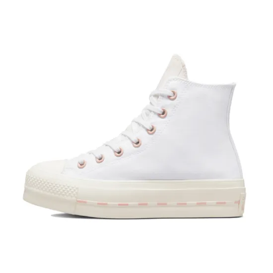 Chuck Taylor All Star Women's Converse Lift High 'White Pink Clay' Women's