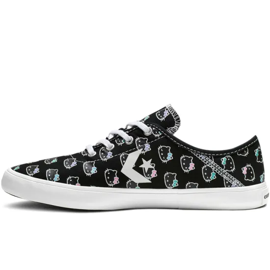 Converse Costa Ox Hello Kitty Black Women's