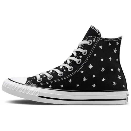 Converse Women's Chuck Taylor All Star High 'Embroidered Stars'