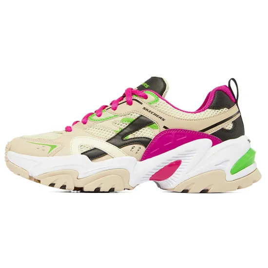 Skechers Stamina V2 Chunky Sneakers Women's Low-Top Natural/Multicolor