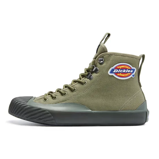 Dickies Canvas Shoes Men High-Top Army Green