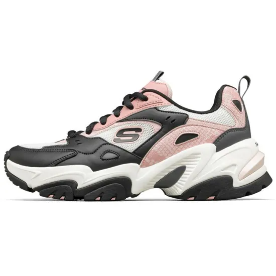 Skechers Stamina V2 Low-Top Running Shoes Pink/Black Women's