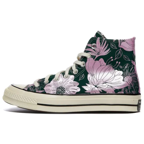 Converse Chuck Taylor All Star 70 Hi Vintage Floral Midnight Pink Glaze Women's