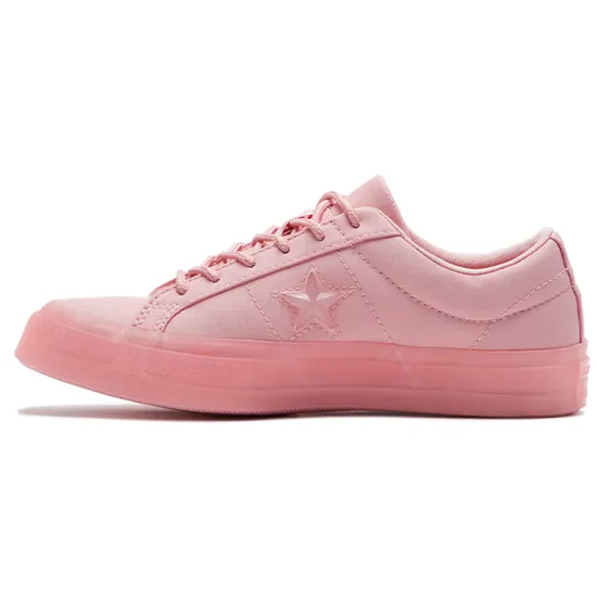 Converse One Star Canvas Shoes Women's Low-top Pink