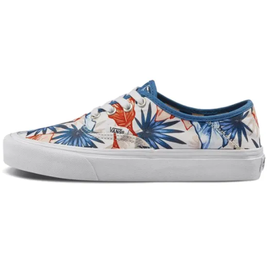 Vans Authentic Canvas Shoes Women's Low-top Blue/white