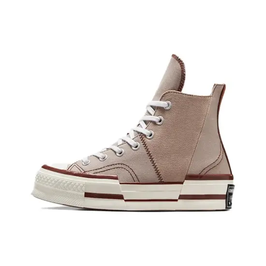 Converse Chuck 70 Plus Canvas Shoes Unisex High-top Yellow