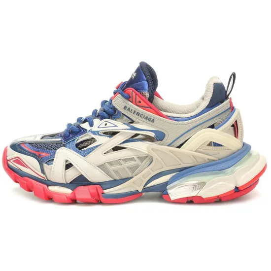 Balenciaga Track.2 Trainer 'Beige Blue Red' Women's