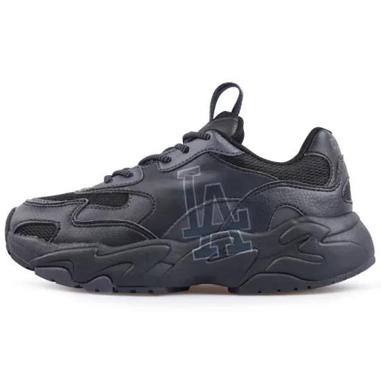 MLB Big Ball Chunky Chunky Sneakers Unisex Low Top Black