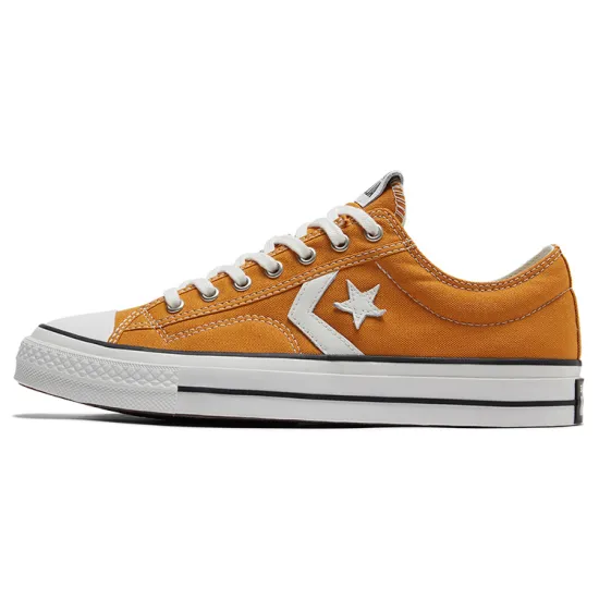 Converse Star Player 76 Canvas Shoes Unisex Low-top Brown/Black/White