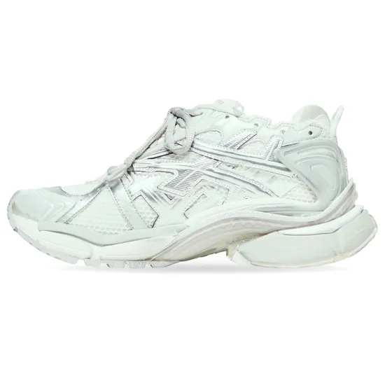 Balenciaga Runner White Grey Silver Women's