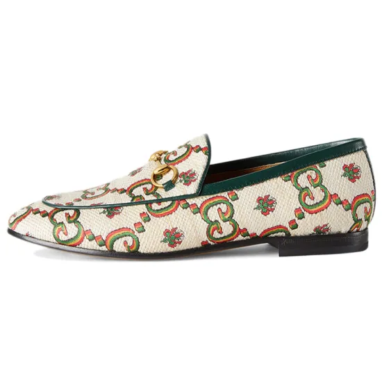 GUCCI Women's Casual Shoes Women's Beige Green