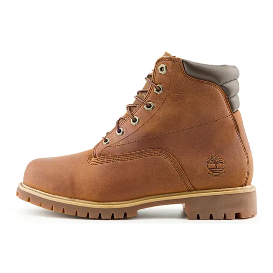 Timberland 6 Inch Alburn Wide Fit Boots 'Brown'