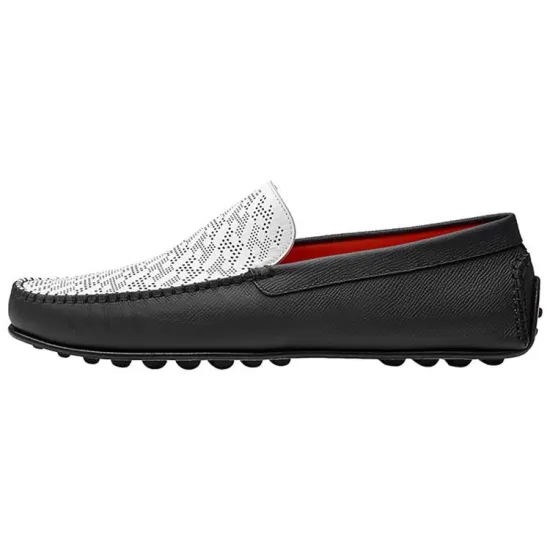HERMES Women's Casual Shoes Men Black White