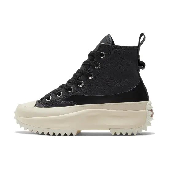 Converse Run Star Hike Canvas Shoes Unisex High-top Dark Gray