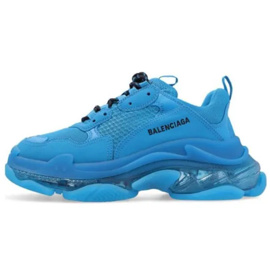 Balenciaga Women's Triple S Sneaker 'Clear Sole - Blue'