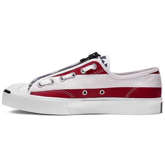 Converse Jack Purcell Zip Ox TakahiroMiyashita TheSoloist White Red