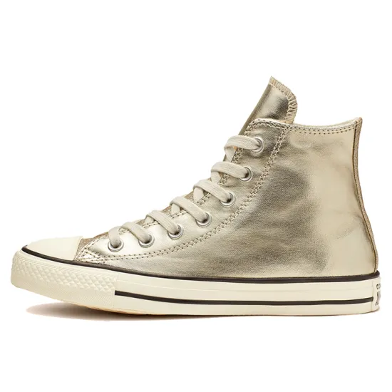 Converse Chuck Taylor All Star Canvas Shoes Women's High-top Gold