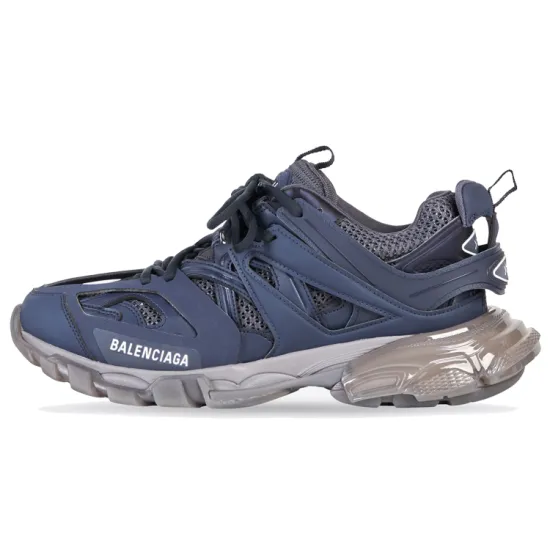 Balenciaga Track Clear Sole Navy Grey