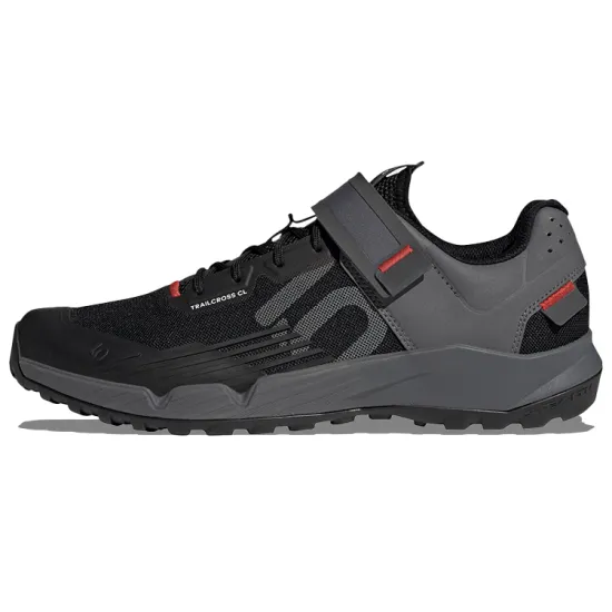 Adidas Five Ten Trailcross Clip In Core Black Grey Red
