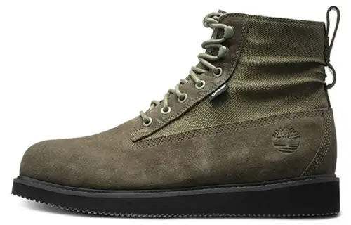 Timberland 6 Inch Premium Waterproof Vibram Wide Fit Boots 'Olive Green'