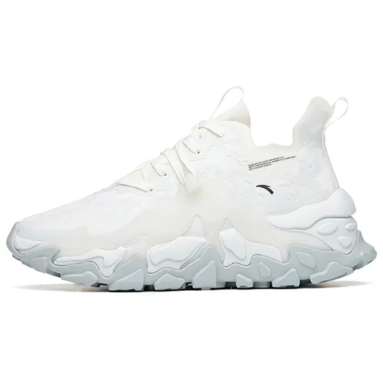 ANTA Chunky Sneakers Men Low-Top White