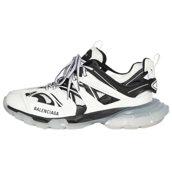 Balenciaga Track Clear Sole White/Black Women's