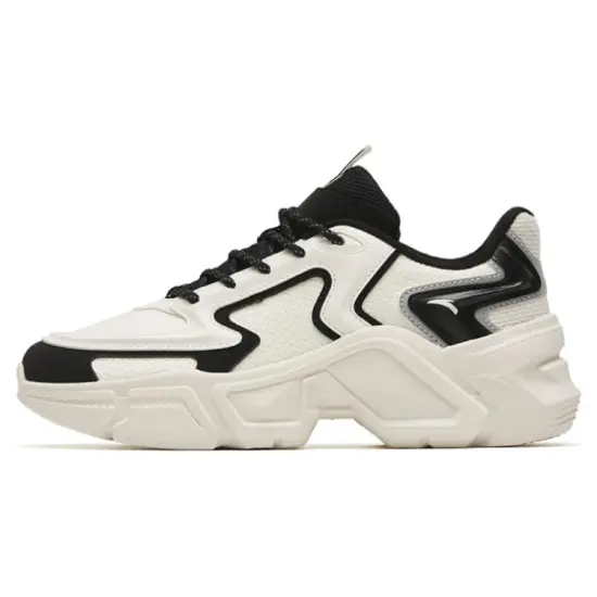 ANTA Chunky Sneakers Women's Low-Top Ivory White