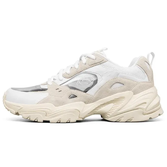 Skechers Stamina V2 Low-Top Running Shoes White