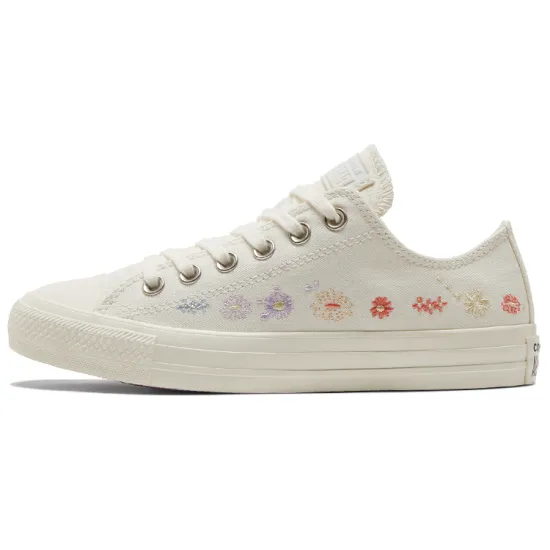 Converse Chuck Taylor All Star Women's Low 'Embroidered Floral - Egret'