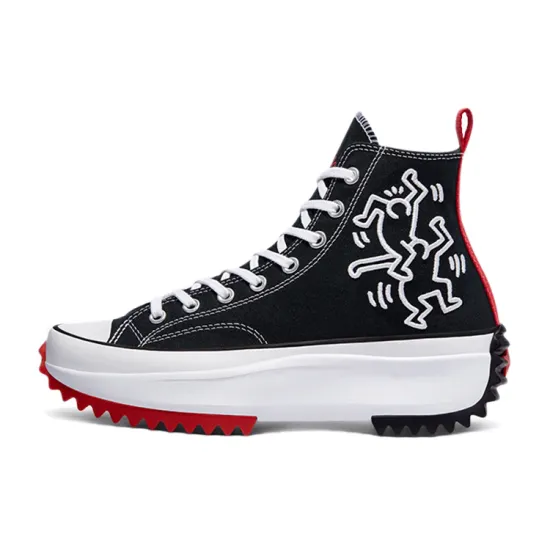 Converse Run Star Hike Hi Keith Haring Black