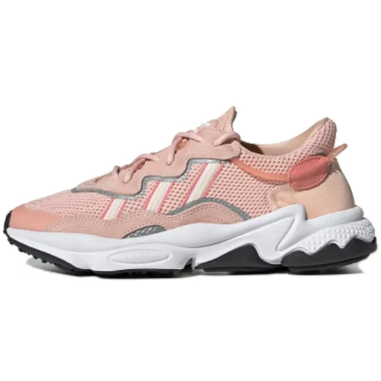 Adidas Originals Ozweego Chunky Sneakers Women's Low-top Pink/rose/light Beige/silver