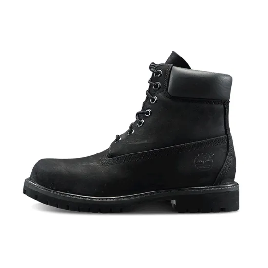 Timberland 6' Boot Black Nubuck Premium
