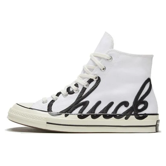 Converse Chuck Taylor All Star 70 Hi Scripted Signature White
