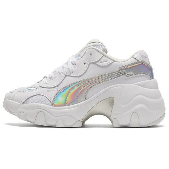 Puma Women's Pulsar Wedge 'Iridescent - White Silver'