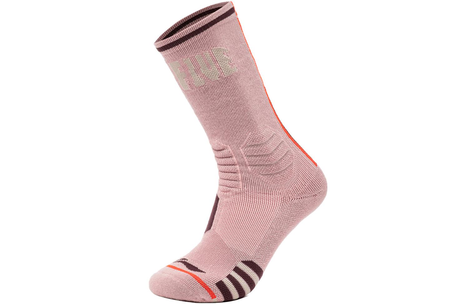 Li Ning Bad Seven City Collaboration Collection Knee High Socks Unisex 1 Pack Flower Branch Pink