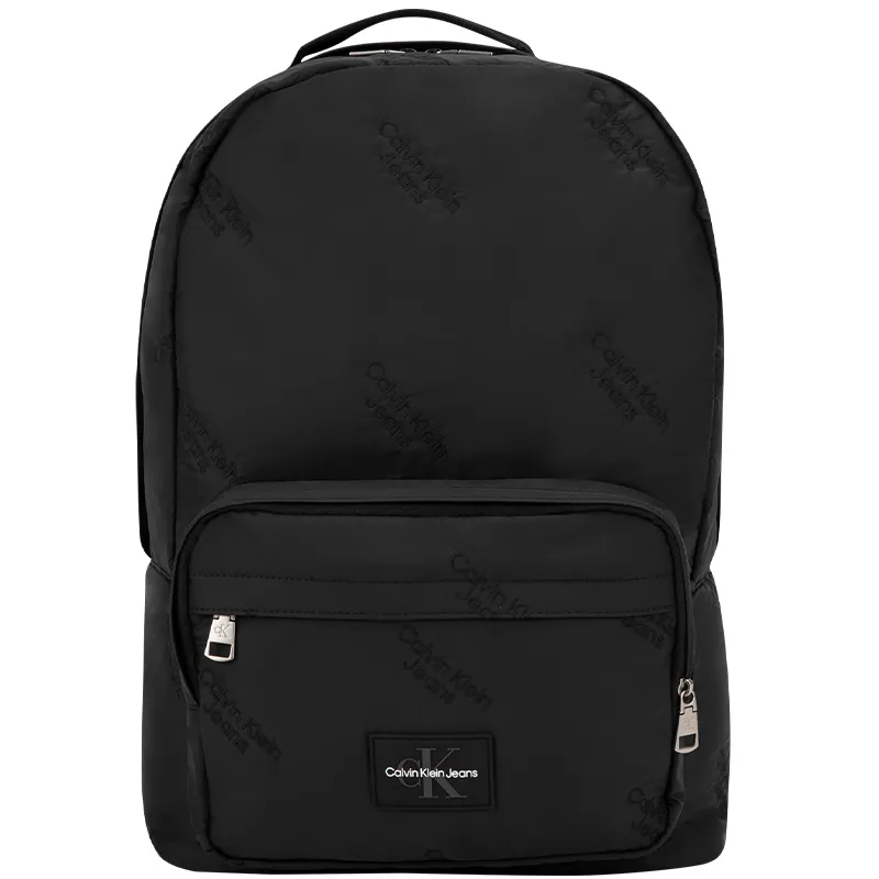 CALVIN KLEIN Fabric Backpack Regular Men's Space Black