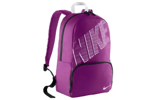 Nike Polyester Backpack Unisex Purple