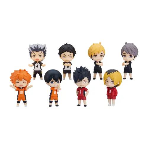 GSC Weekly Shonen Jump Nendoroid Box Egg Surprise Volleyball Boys National Competition Hinata Shoyo Figure Peripheral Set of 8 Boxes Q Version Figure