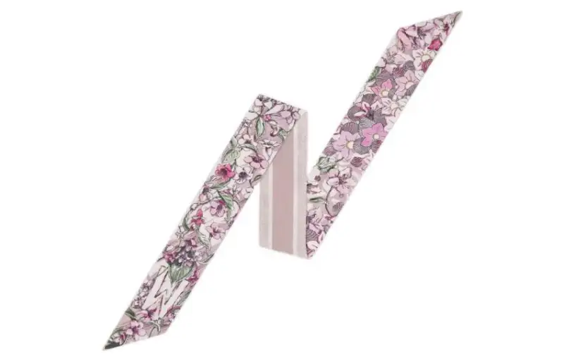 DIOR Silk Scarves Women's Purple