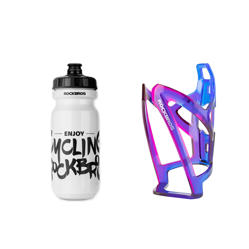 ROCKBROS Outdoor Water Equipment Outdoor Water Bottle 600ML Cycling PP5 Bottle Body, Silicone Bottle Nozzle