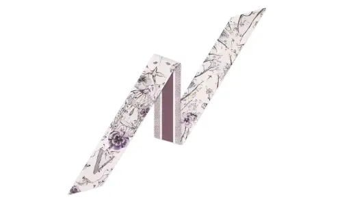 DIOR Silk Scarves Women's Beige