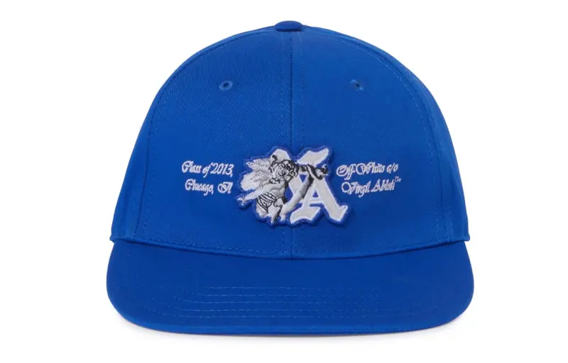 OFF-WHITE Logo-appliqué Cotton Baseball Cap