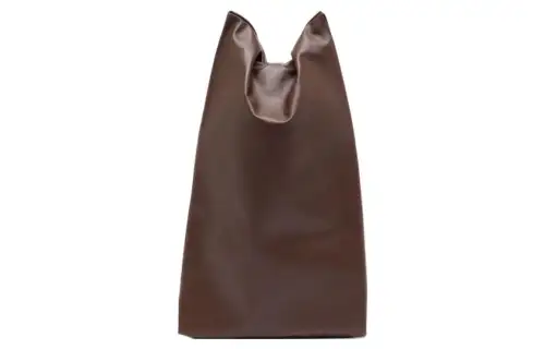 THE ROW Nubuck Clutch Small Women's Brown