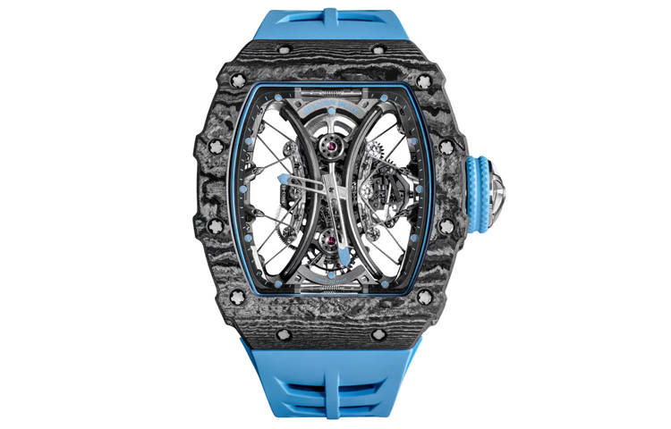 RICHARD MILLE Richard Mille Men's Series Manual Mechanical Movement Men's Watch Richard Mille Limited Edition Swiss Watch 44.5*49.94mm Skeleton Dial RM 53-01
