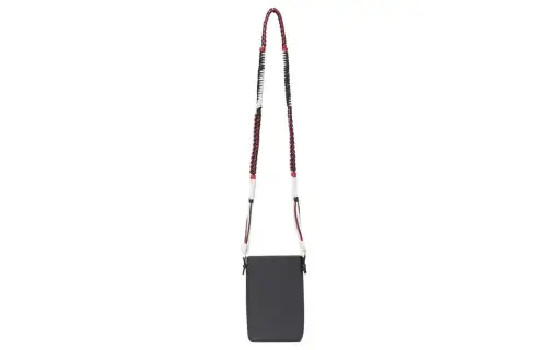 Loro Piana Logo Calfskin Crossbody Bags Mini Women's Black